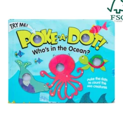 Poke-a-Dot: Who’s in the Ocean? Board Book