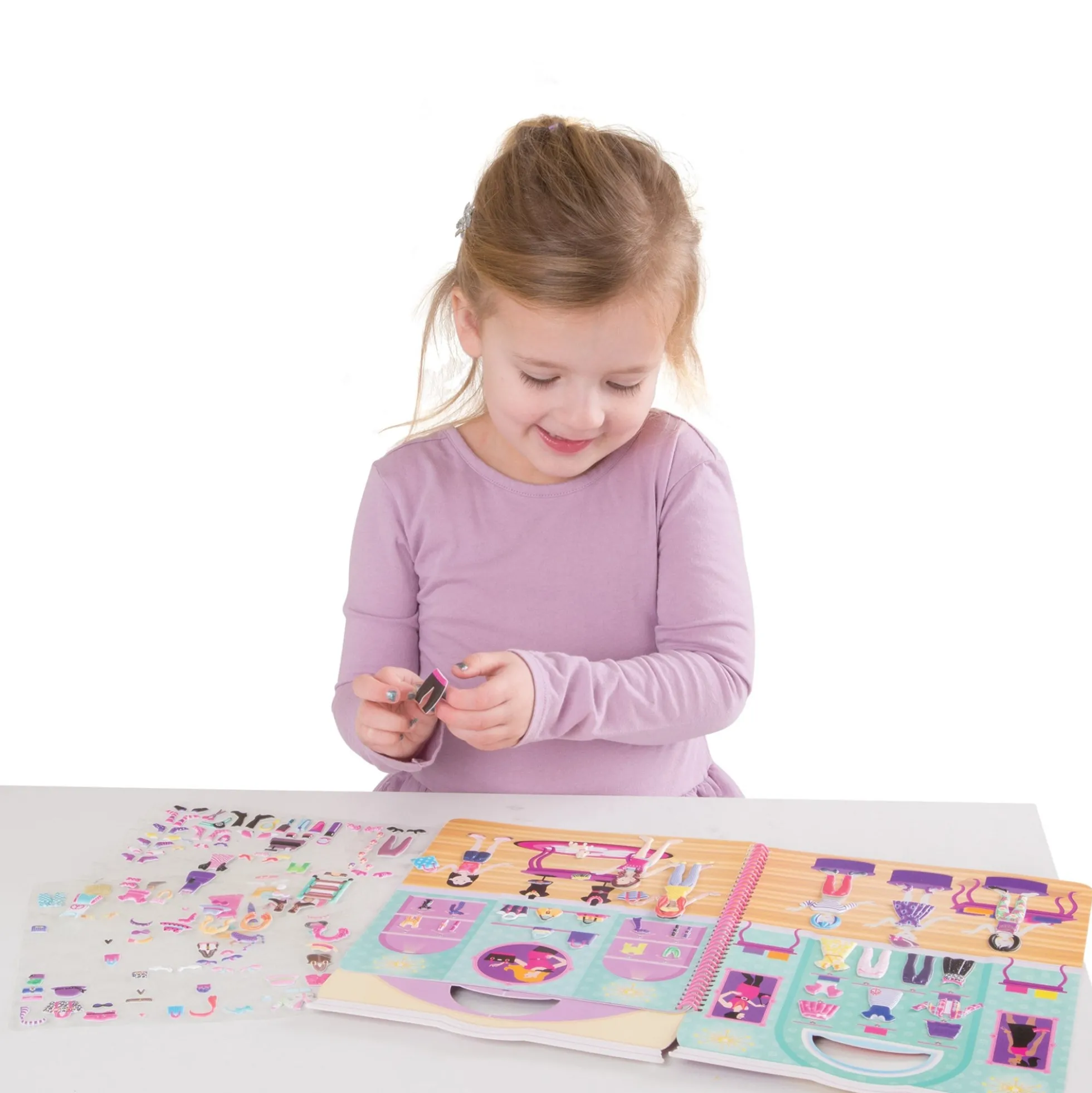 Puffy Sticker Activity Book - Day of Glamour