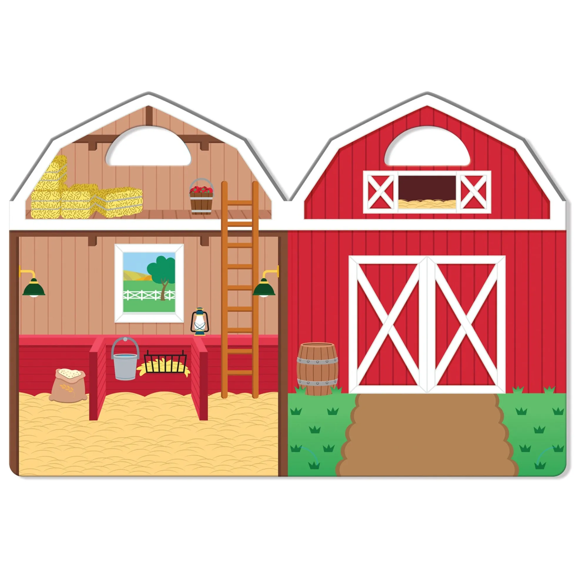 Puffy Sticker Play Set - On the Farm