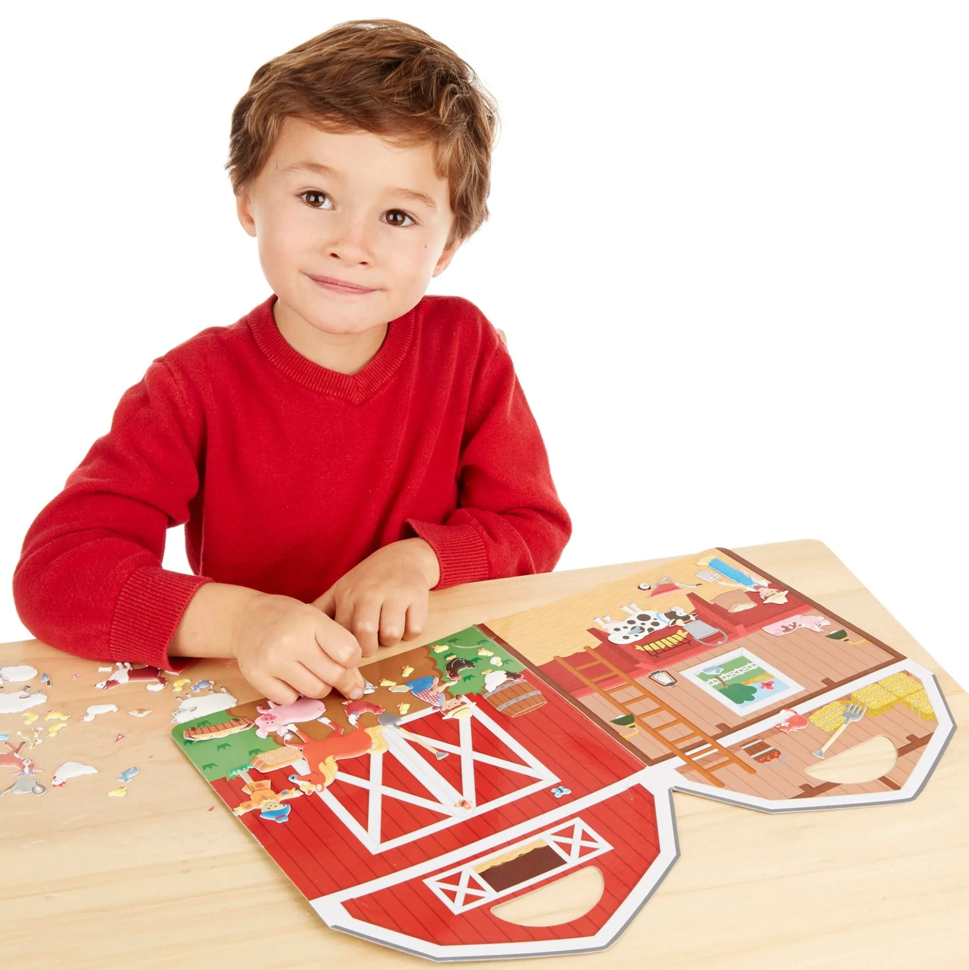 Puffy Sticker Play Set - On the Farm