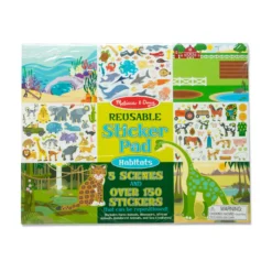Reusable Sticker Pad - Habitats