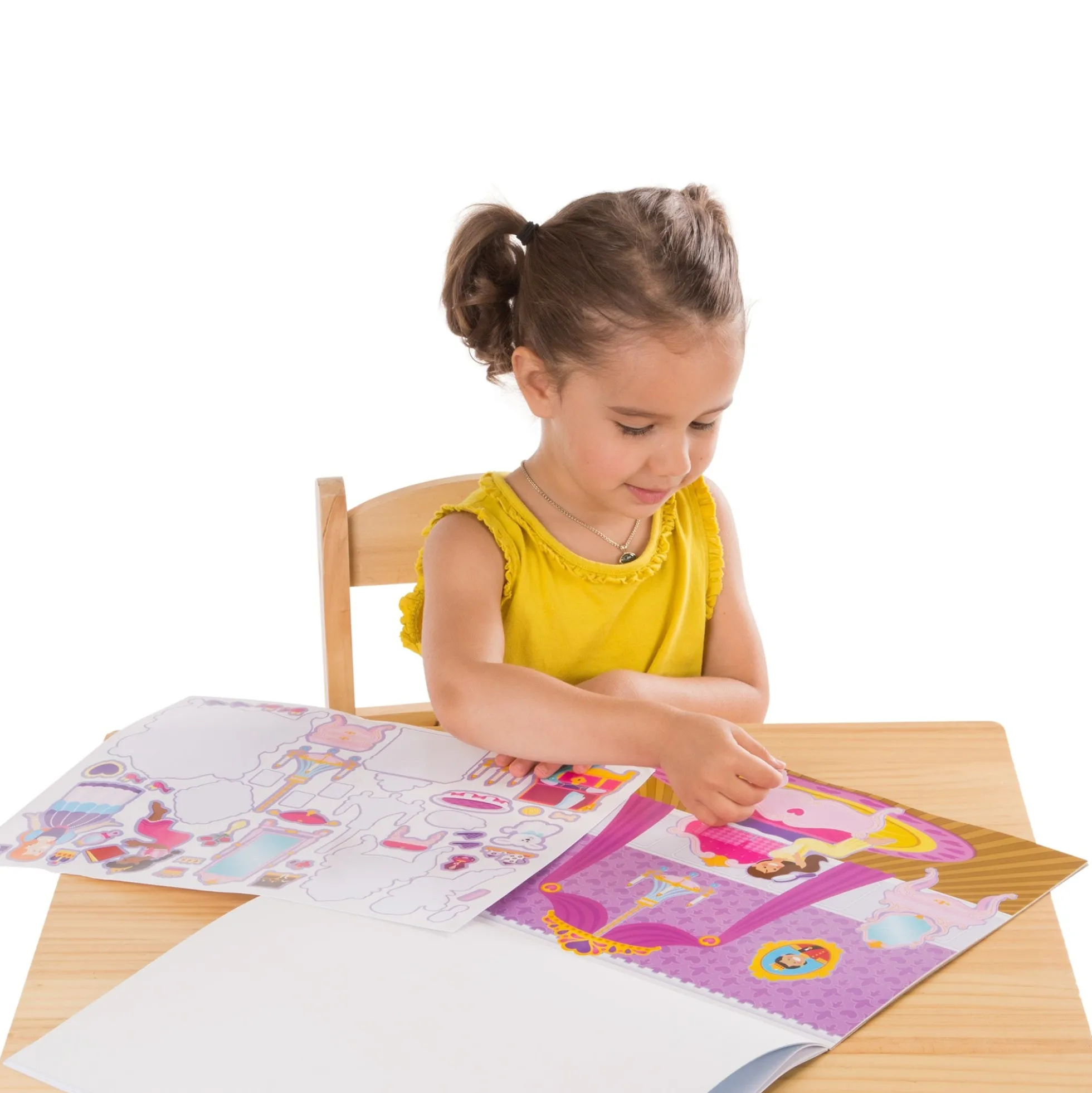 Reusable Sticker Pad - Princess Castle