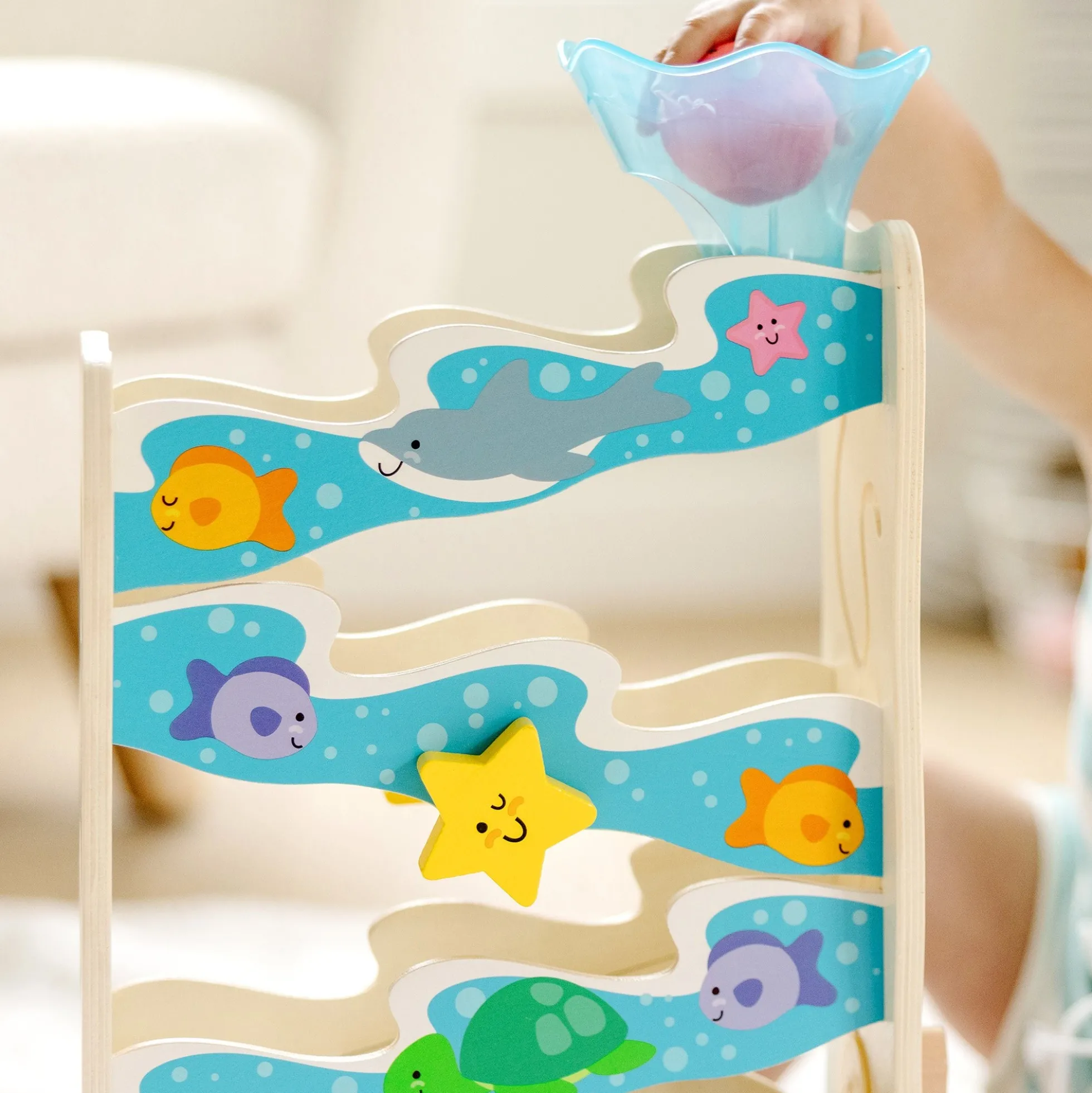 Rollables Wooden Ocean Slide