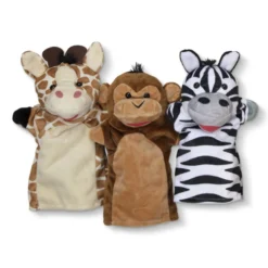 Safari Buddies Hand Puppets
