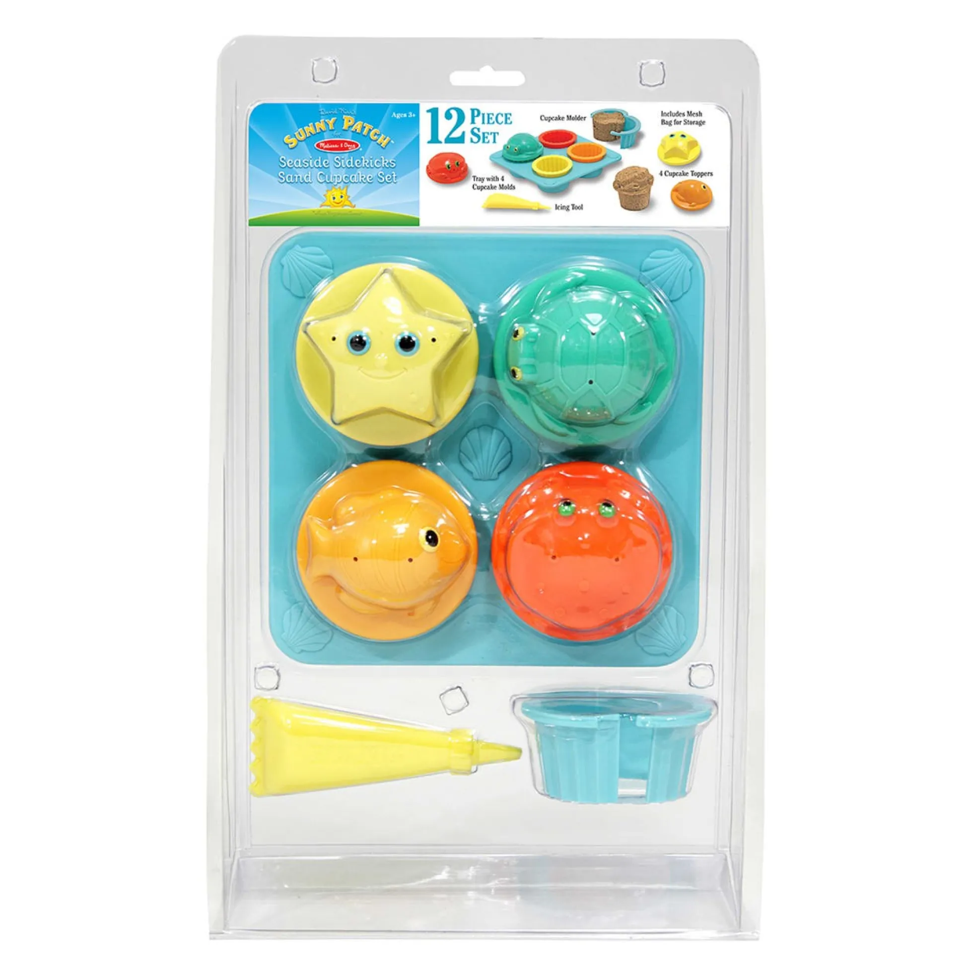 Seaside Sidekicks Sand Cupcake Set