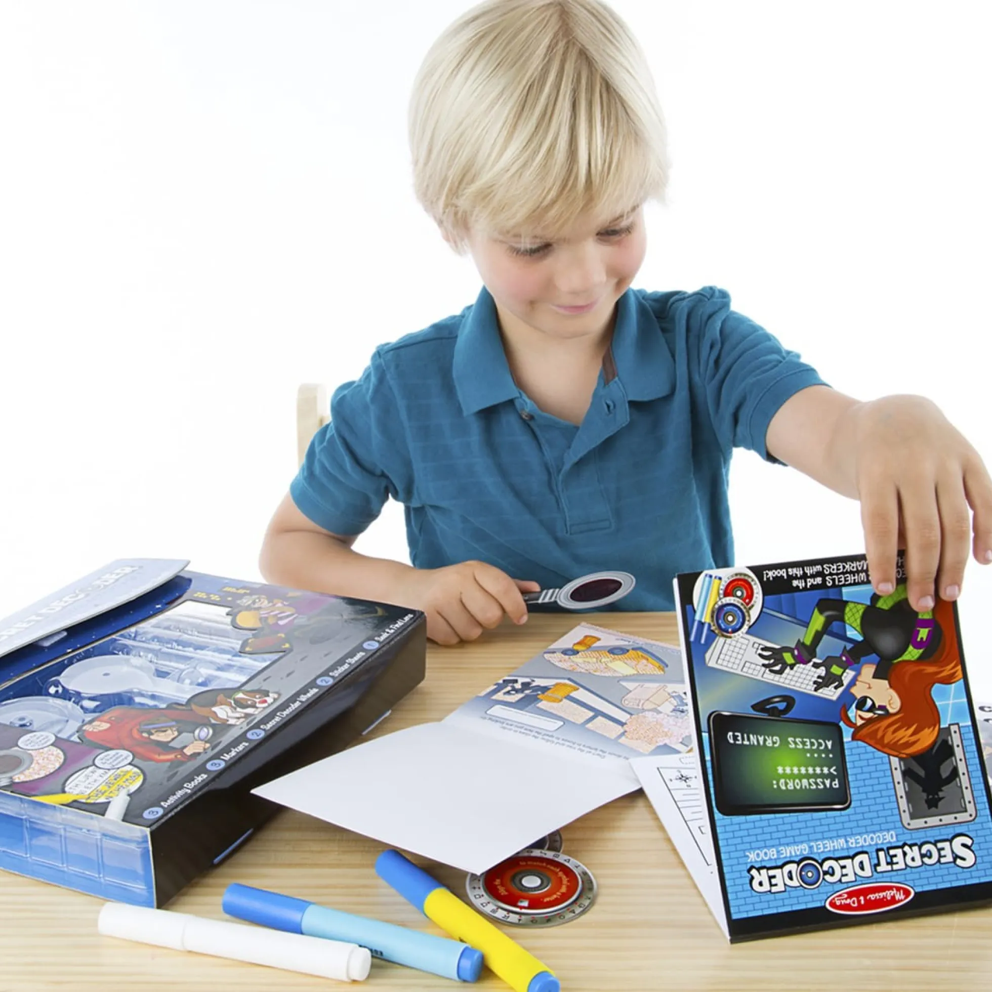 Secret Decoder Deluxe Activity Set - On the Go