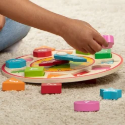Shape Sorting Clock