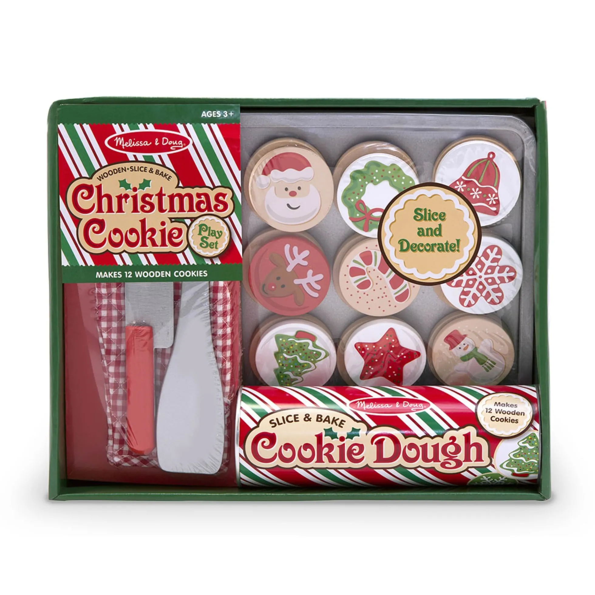 Slice & Bake Christmas Cookie Play Set