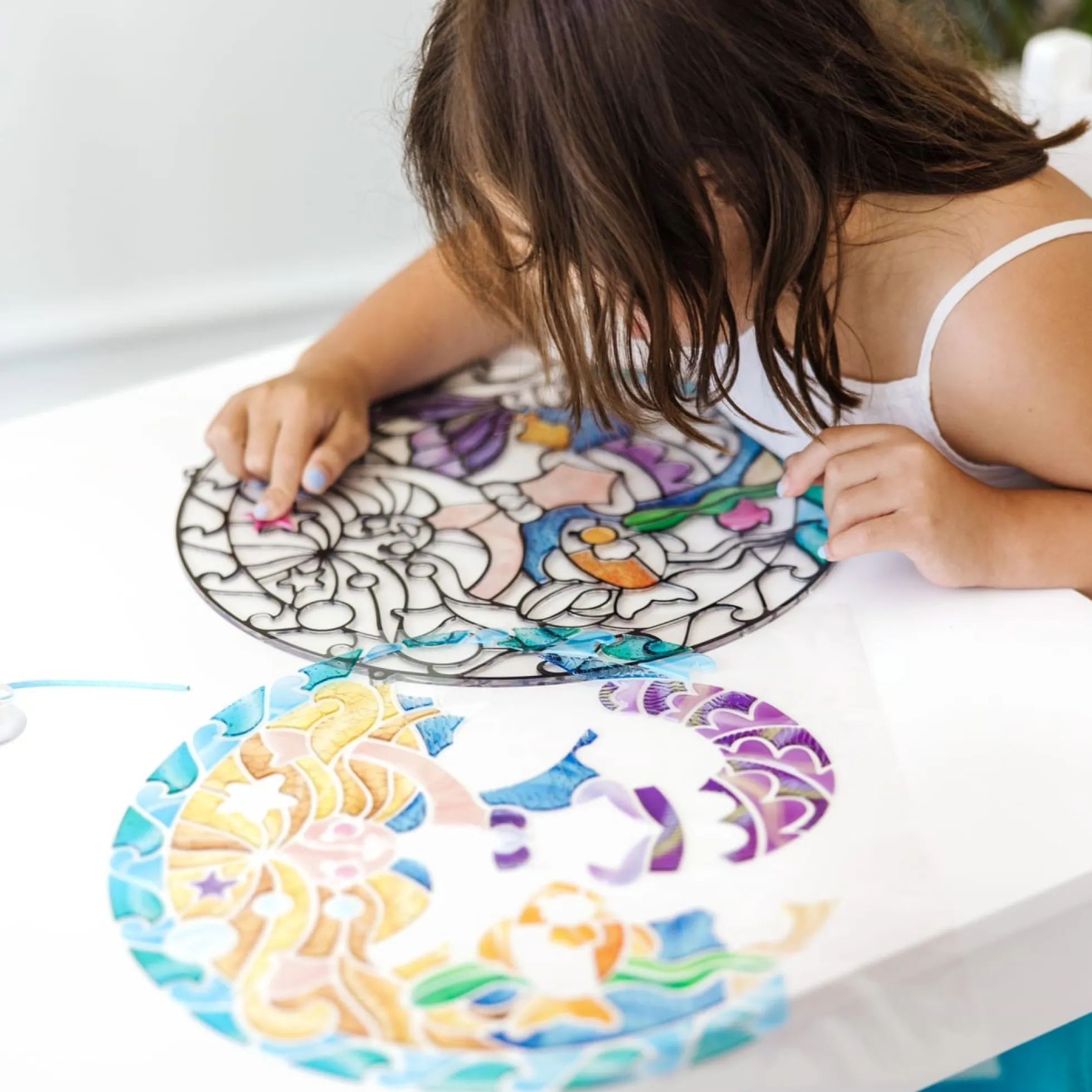 Stained Glass Made Easy - Mermaid