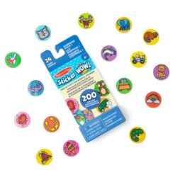 Sticker WOW!® Mini Activity Pad & Refill Stickers - Surprise Pack 1 (200+ Stickers, Stamper Not Included)