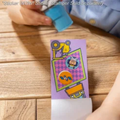 Sticker WOW!® Mini Activity Pad & Refill Stickers - Surprise Pack 1 (200+ Stickers, Stamper Not Included)