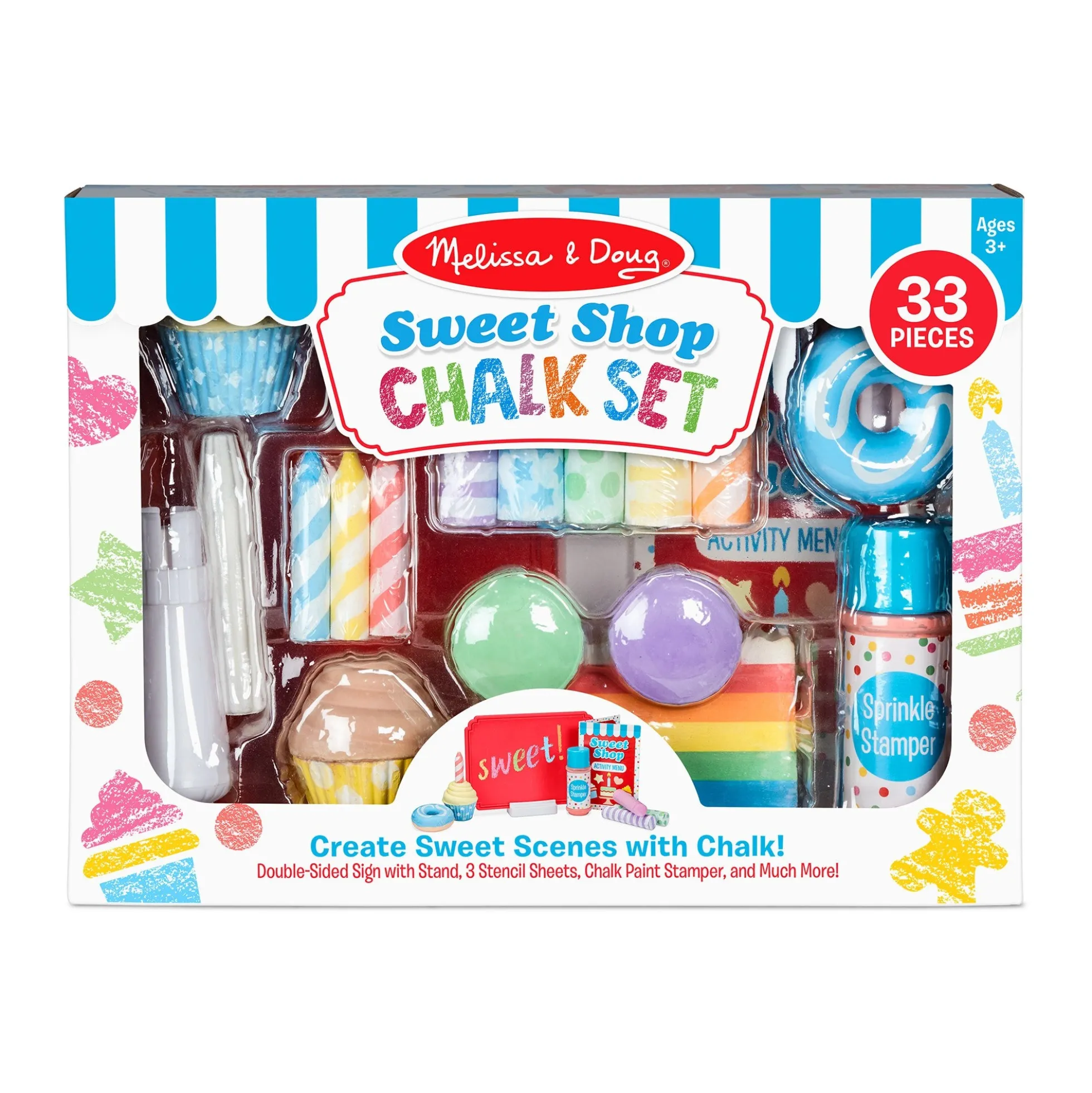 Sweet Shop Chalk Play Set