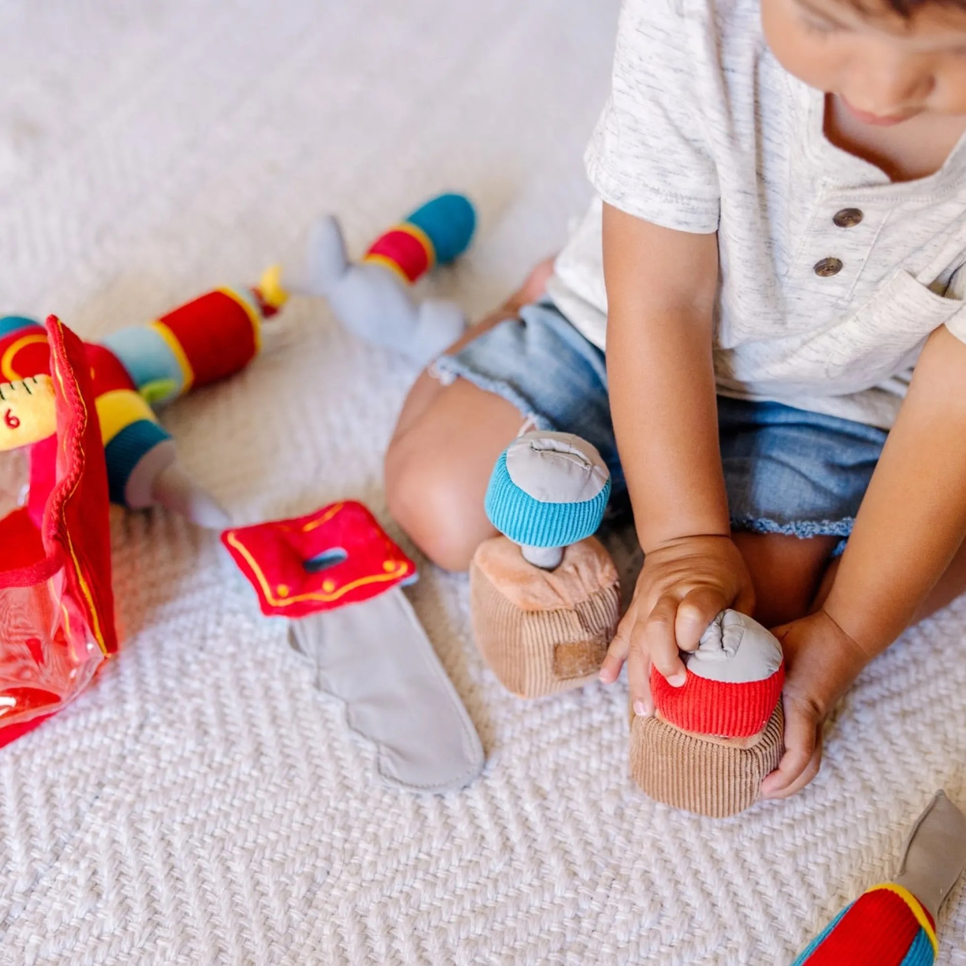 Toolbox Fill and Spill Toddler Toy