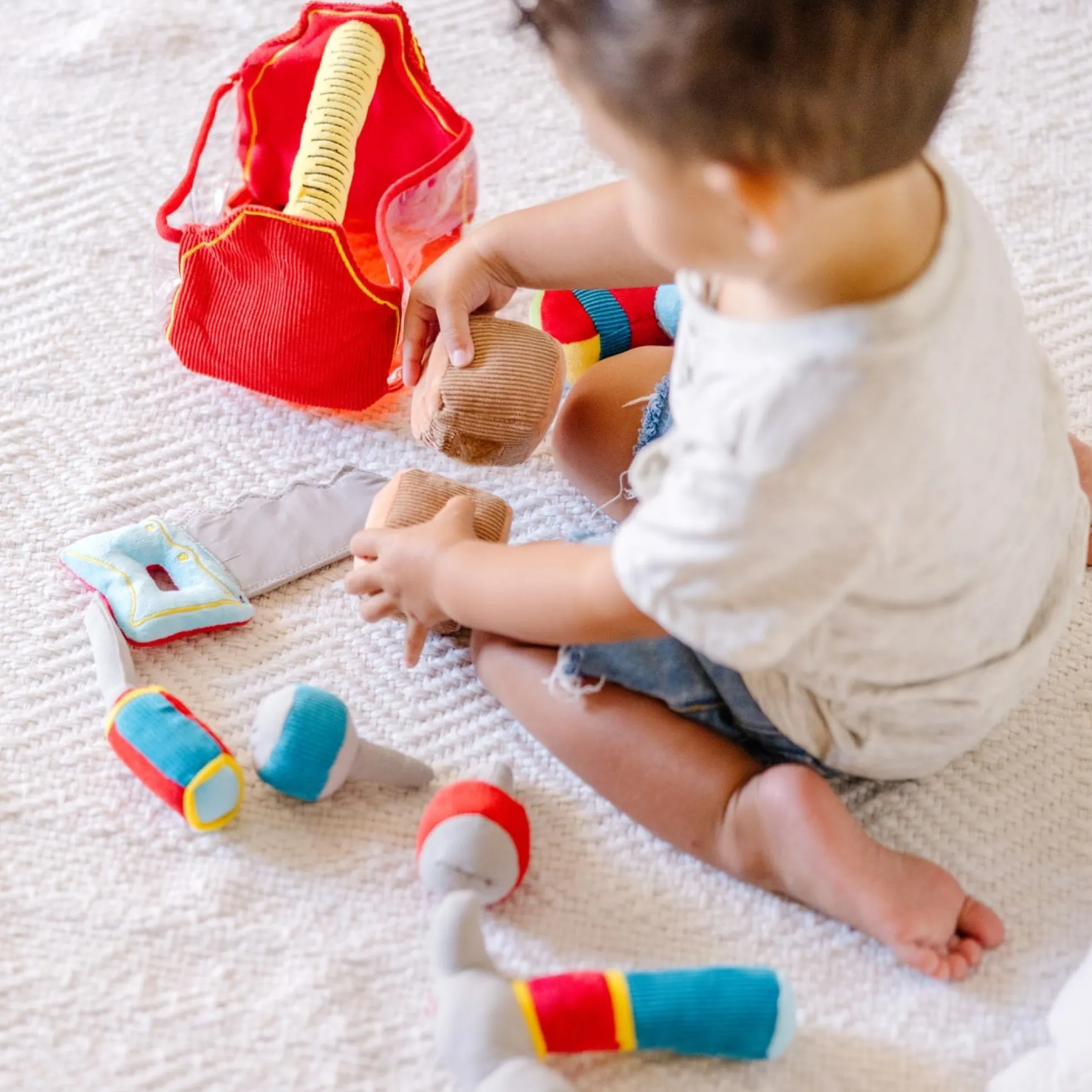 Toolbox Fill and Spill Toddler Toy