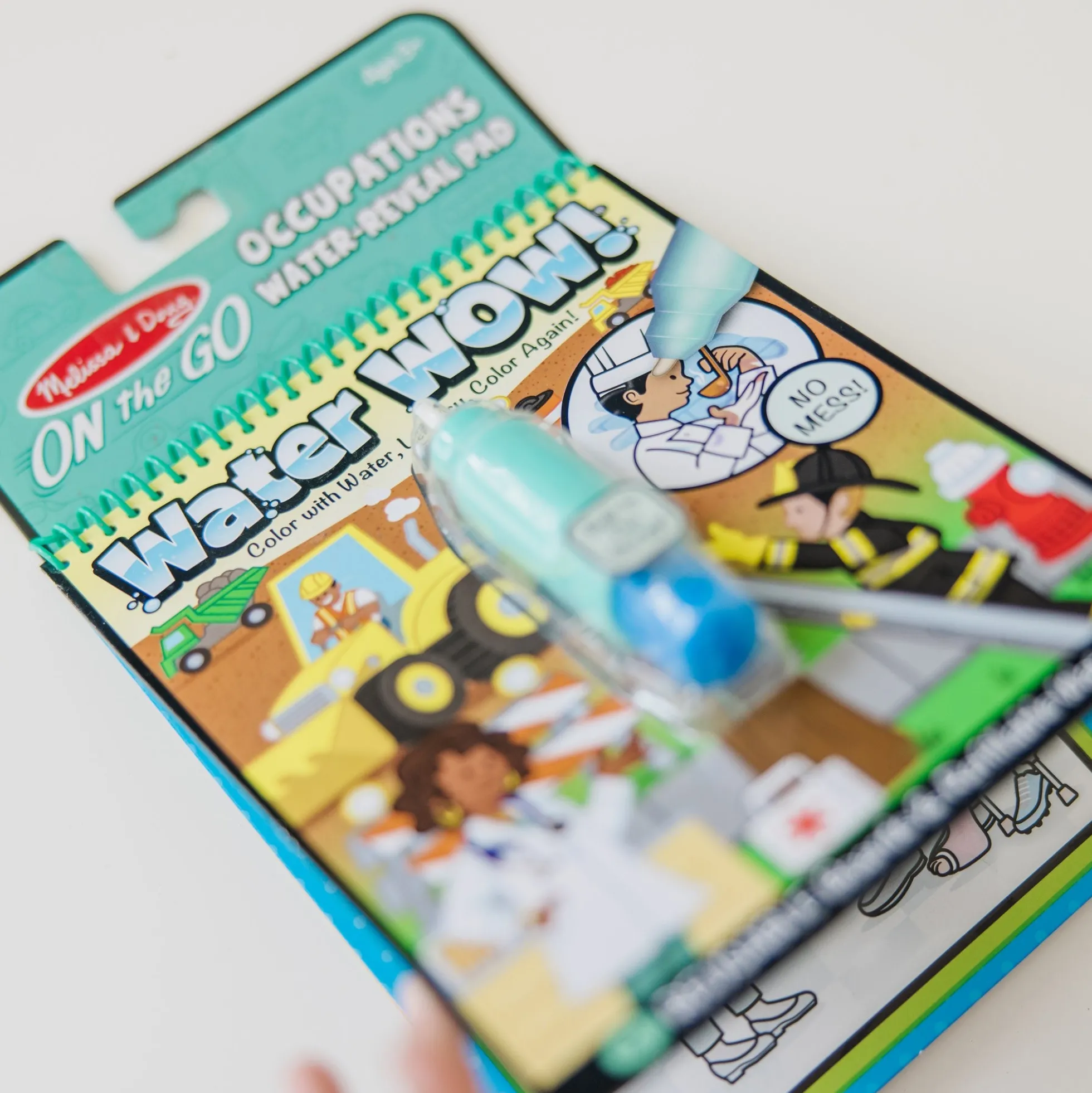 Water Wow! Occupations - Water Reveal Pad On the Go Travel Activity