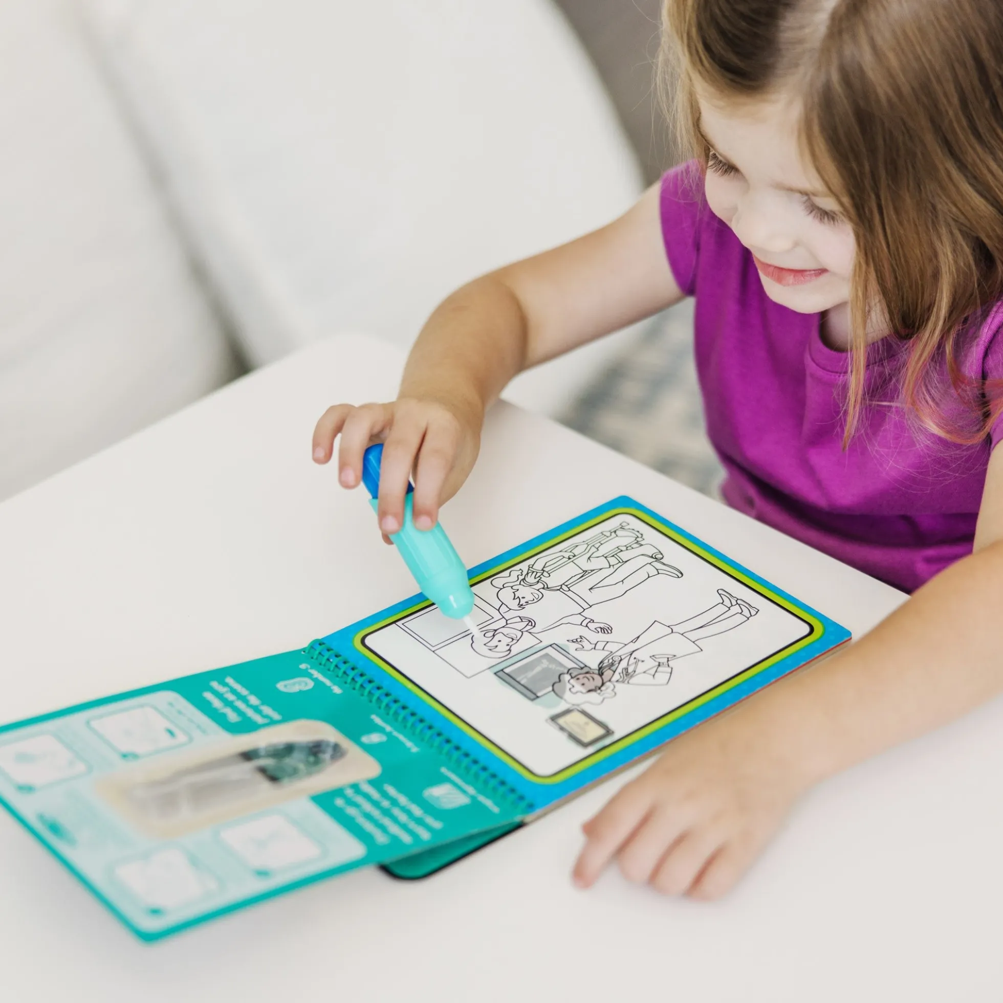 Water Wow! Occupations - Water Reveal Pad On the Go Travel Activity