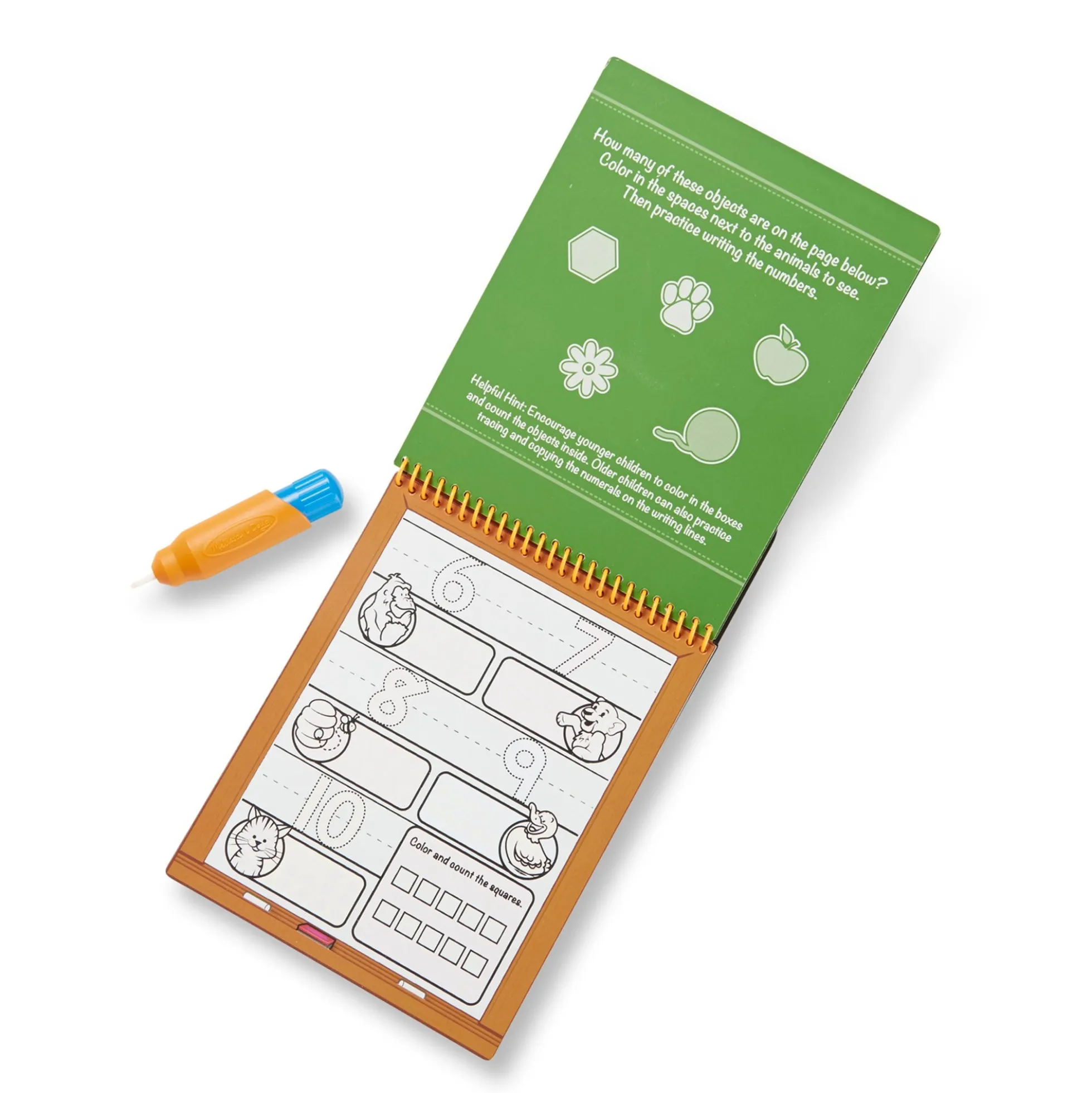 Water Wow! Water-Reveal Activity Pad - Numbers