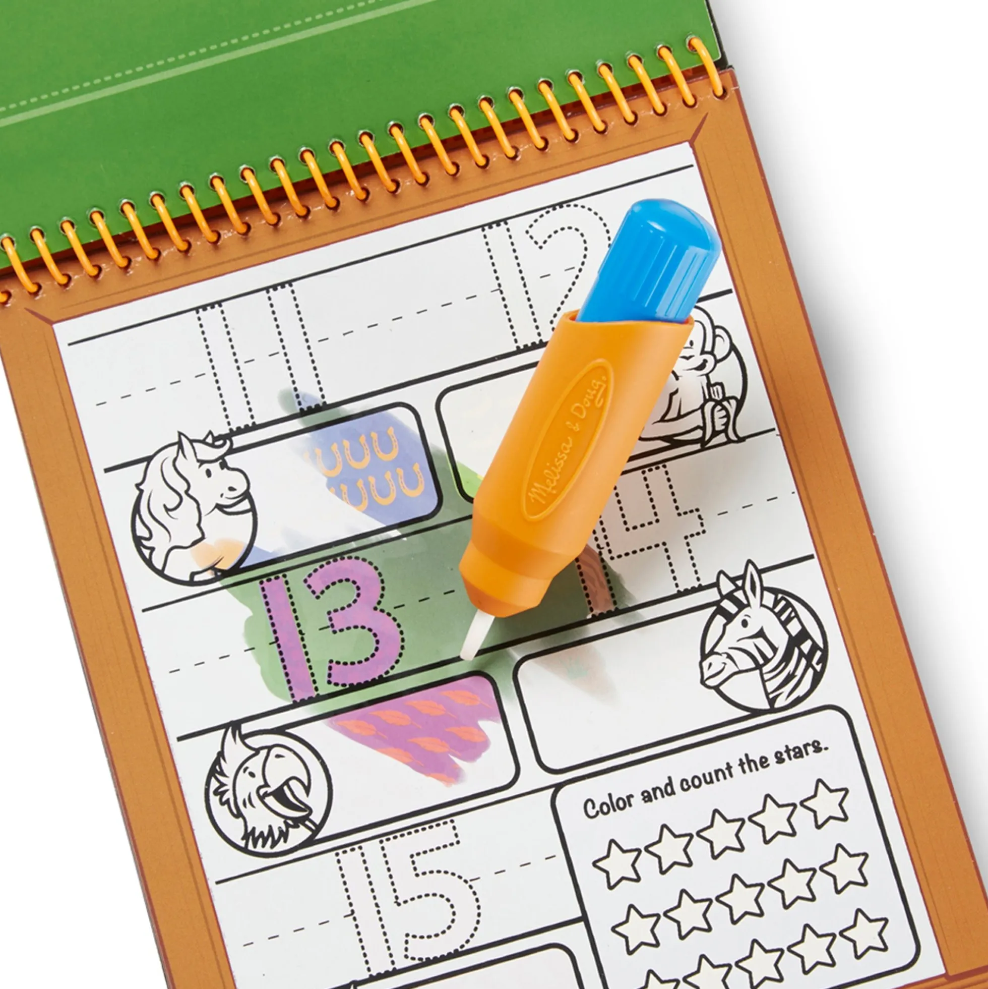 Water Wow! Water-Reveal Activity Pad - Numbers