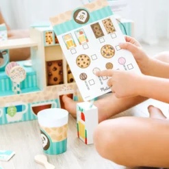 Wooden Cafe Barista Coffee Shop