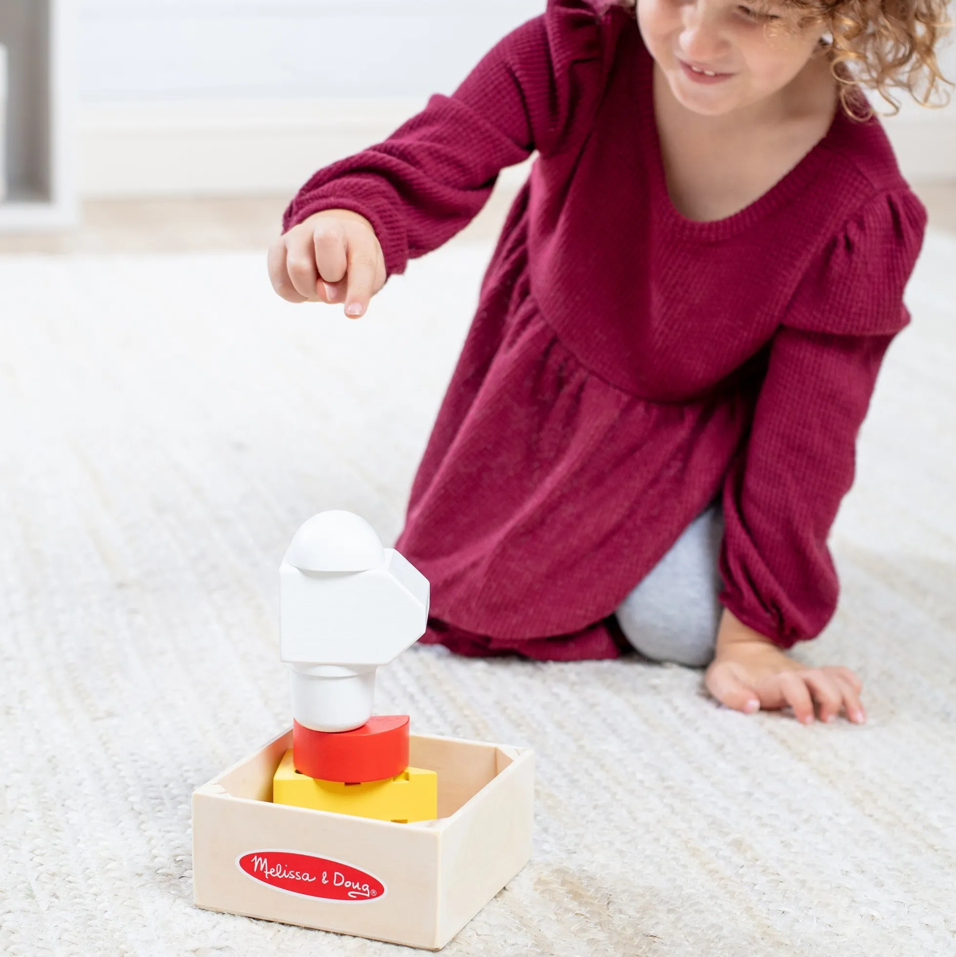 Wooden Food Groups Play Set – Dairy