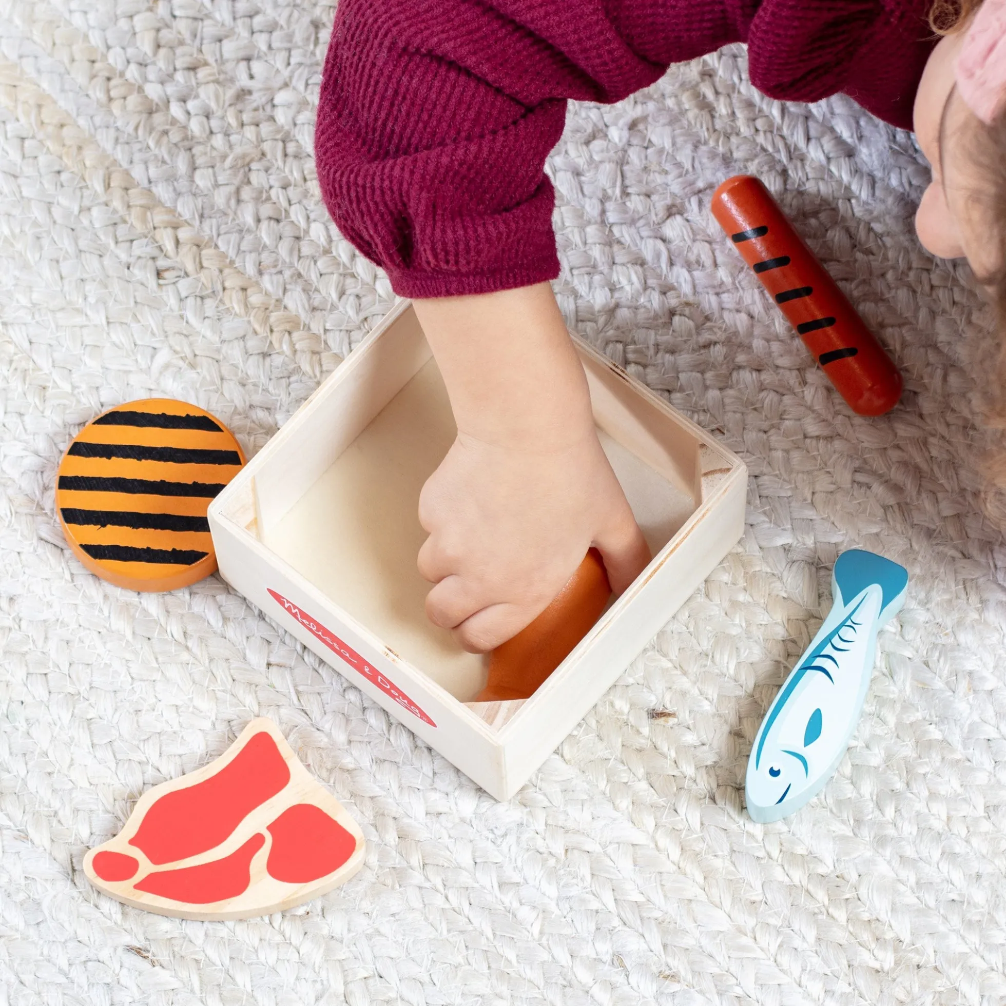 Wooden Food Groups Play Set – Protein