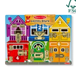 Wooden Latches Board