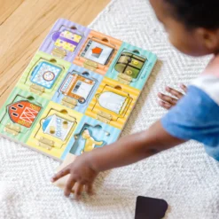 Wooden Magnetic Hide & Seek Board