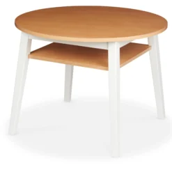 Wooden Round Table & Chairs Set