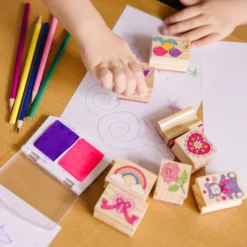 Wooden Stamp Set - Friendship