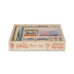 Wooden Stamp Set - Vehicles