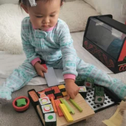 Wooden Sushi Slicing Play Set