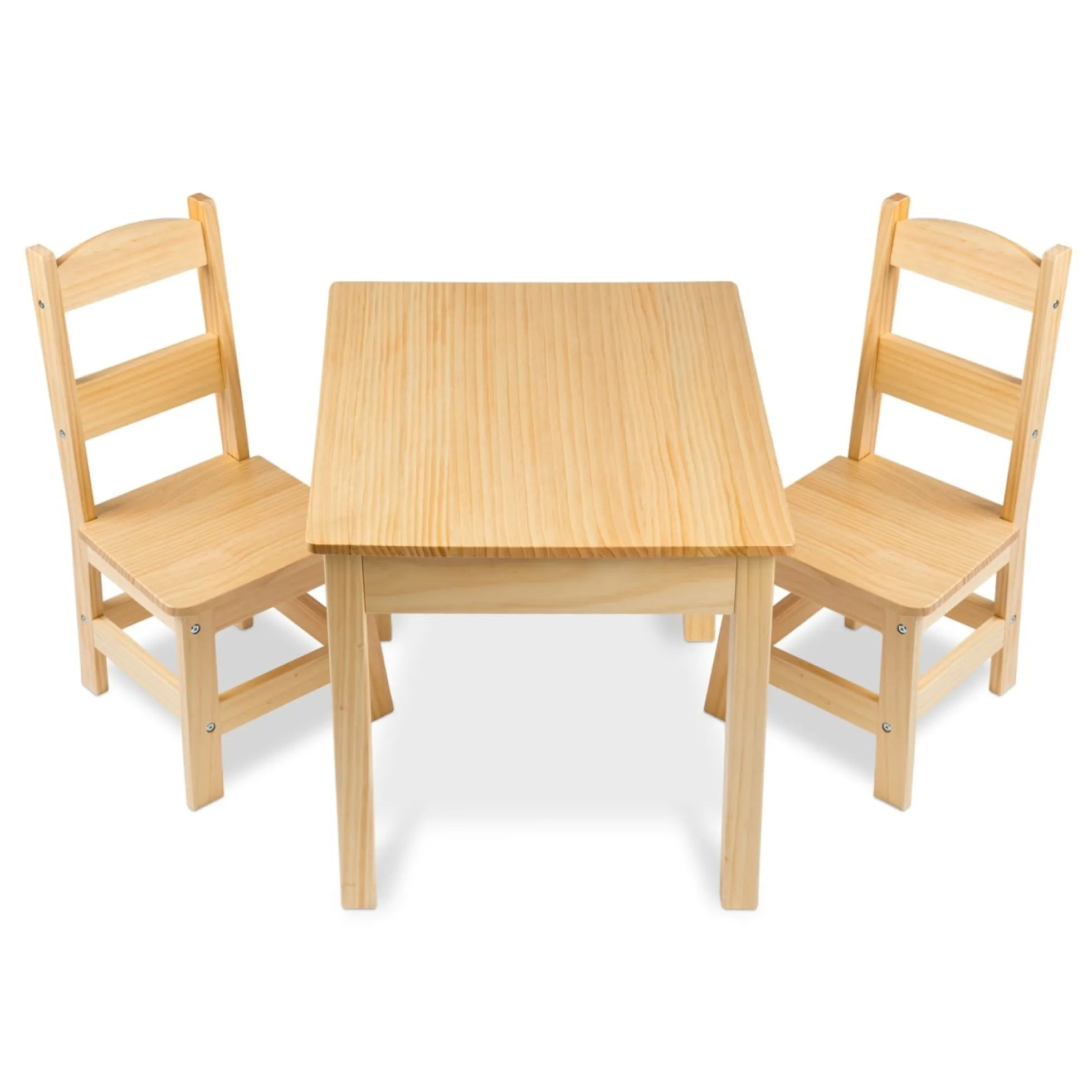 Wooden Table & Chairs - Natural