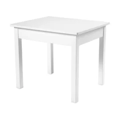 Wooden Table & Chairs - White
