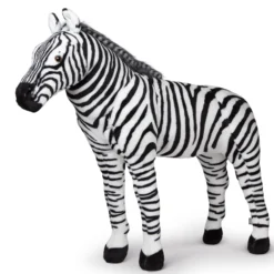 Zebra Lifelike Plush Stuffed Animal