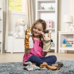 Zoo Friends Hand Puppets